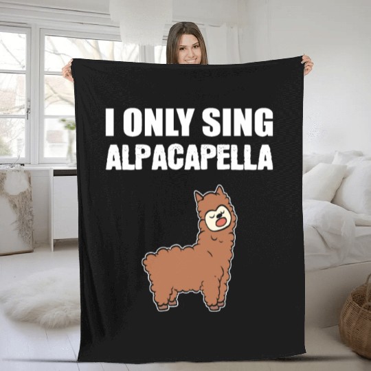 Alpacapella Orchestra Member Gift Fleece Blankets