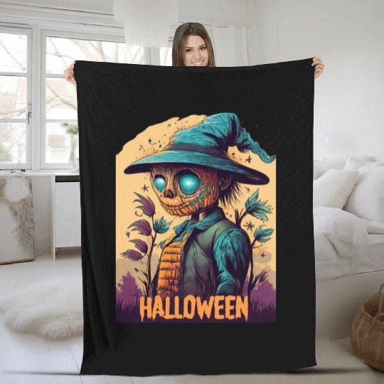Scarecrow Fleece Blankets