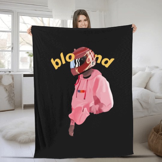 Blond Frank Ocean Fleece Blankets