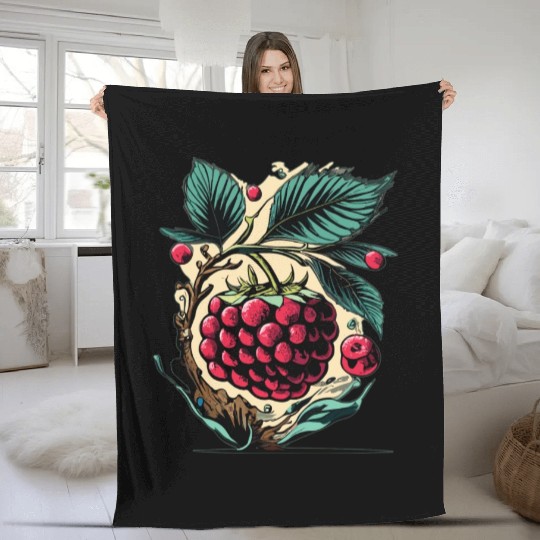 Raspberry Fleece Blankets
