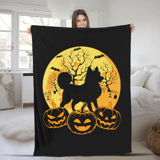 Cool Halloween Costumes Siberian Husky Dog Lover Fleece Blankets