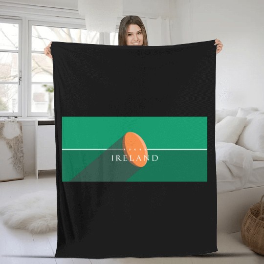 RUGBY IRELAND Fleece Blankets