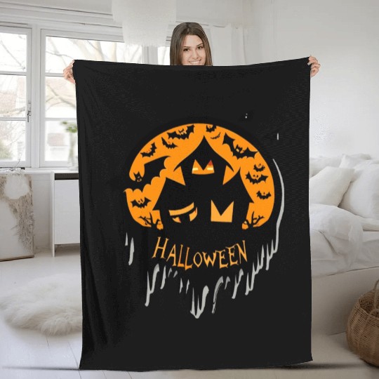 halloween Fleece Blankets
