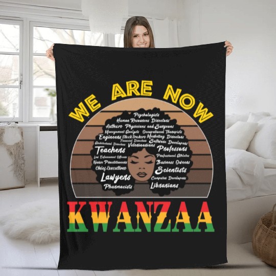 Celebrating All Passions with Kwanzaa Pride Fleece Blankets
