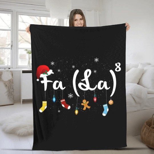 Christmas teacher Fleece Blankets