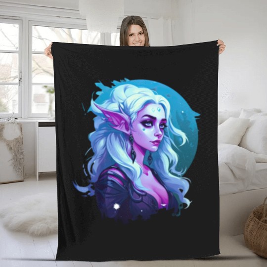 Enchanted Spectrum Elf Fleece Blankets