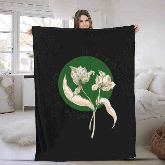 Embrace The Sun Fleece Blankets