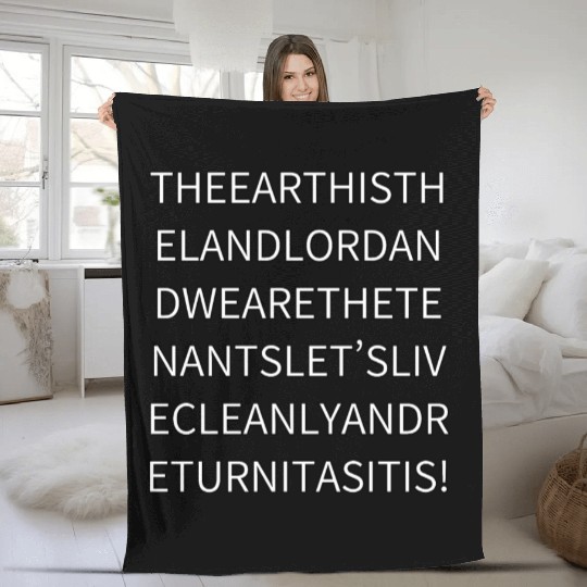 Earth Fleece Blankets