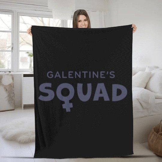Be My Galentine. Galentine's Day Fleece Blankets