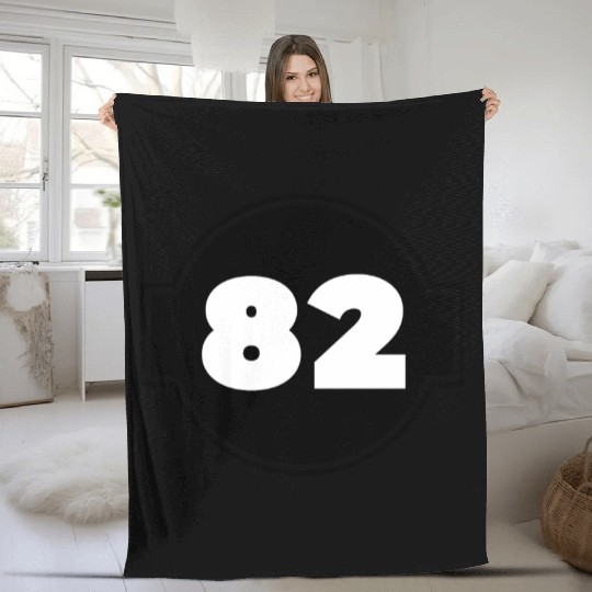 82 Today Special Day to Celebrate! - Eighty-Two Fleece Blankets