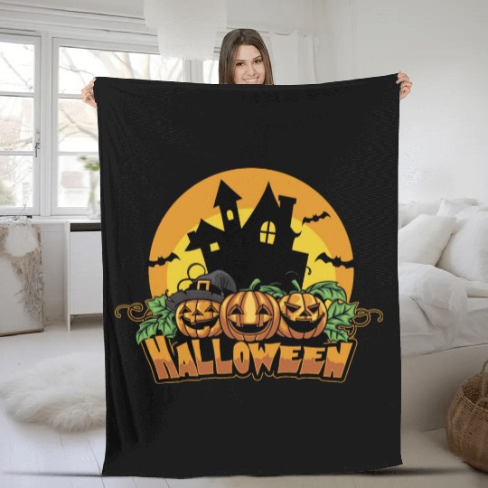 Halloween Fleece Blankets