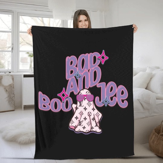Bad and Boo-Jee Chic Fleece Blankets