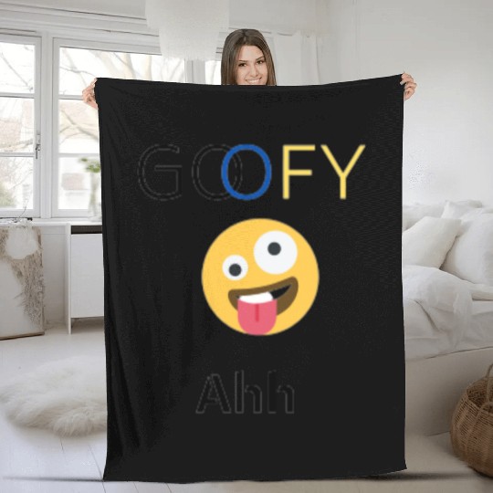 Funny goofy ahh Fleece Blankets
