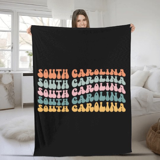 South Carolina State South Carolinian Pride Fleece Blankets