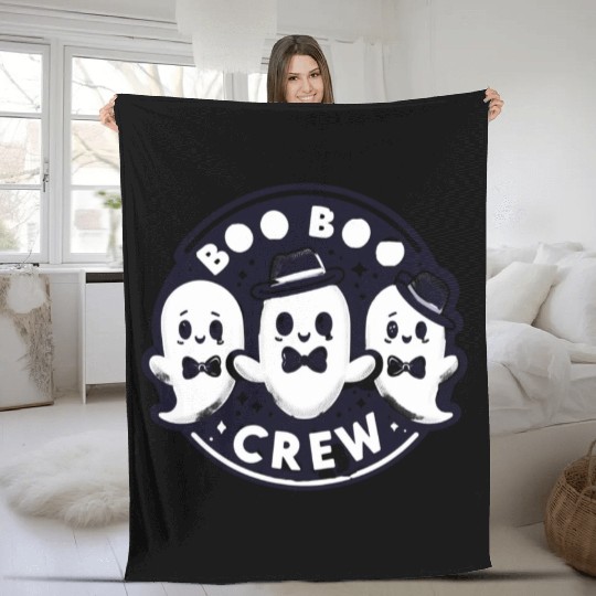 Boo Boo Crew Fleece Blankets