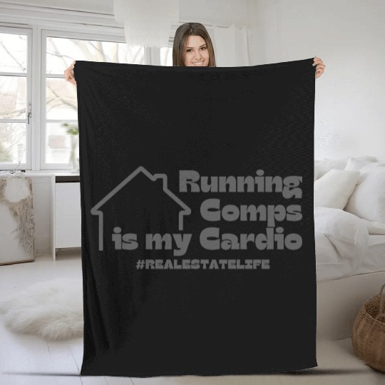 Running Comps is my Cardio Fleece Blankets