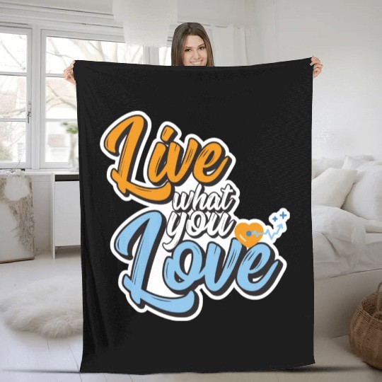 Hopeful Hearts Embrace Fleece Blankets