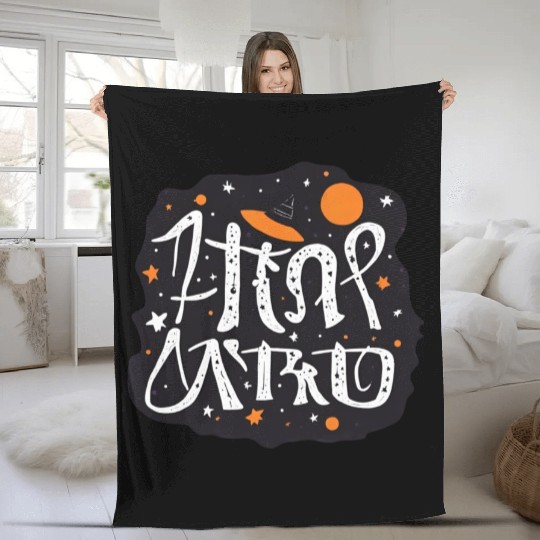 Astro Halloween Fleece Blankets
