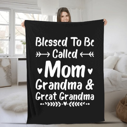 Great Grandma Mother s Day Fleece Blankets