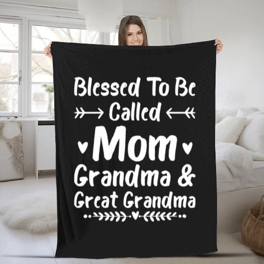 Great Grandma Mother s Day Fleece Blankets