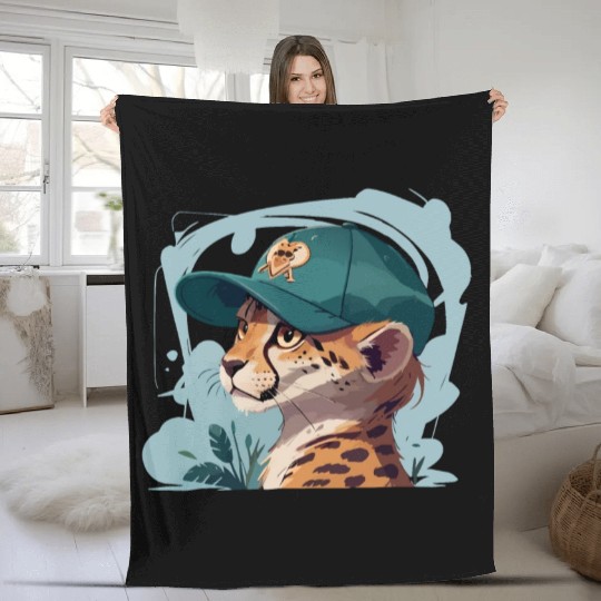 Cool Cheetah Fleece Blankets