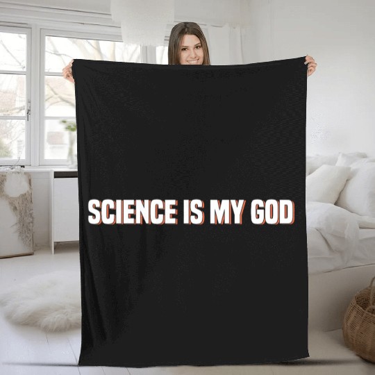 Atheism Religion Faith Atheists Science Fleece Blankets