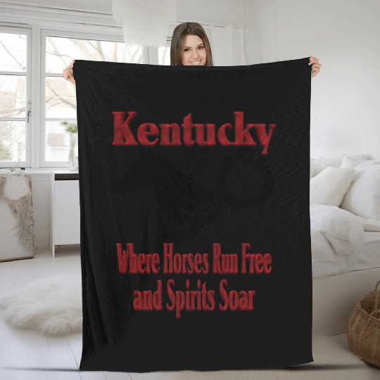 Kentucky Spirits Fleece Blankets
