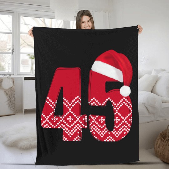 Birthday Age 45 Years - Born in 1978 Fleece Blankets