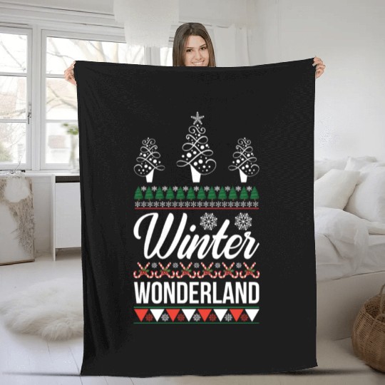 Winter Wonderland Fleece Blankets