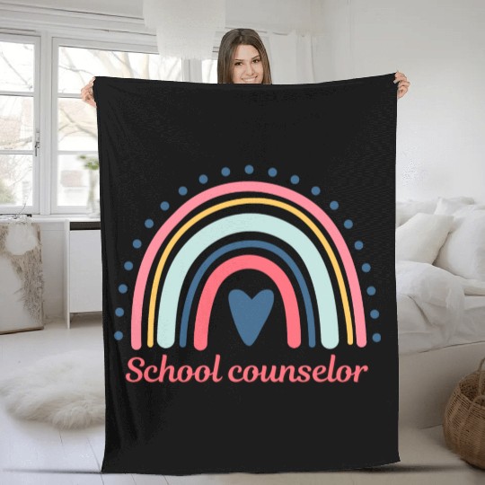 School Counselor - Guidance counselor Fleece Blankets