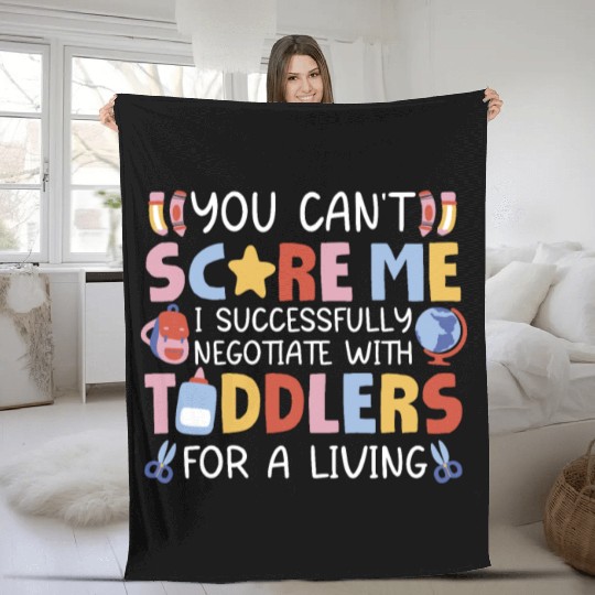 Daycare Teacher Fleece Blankets