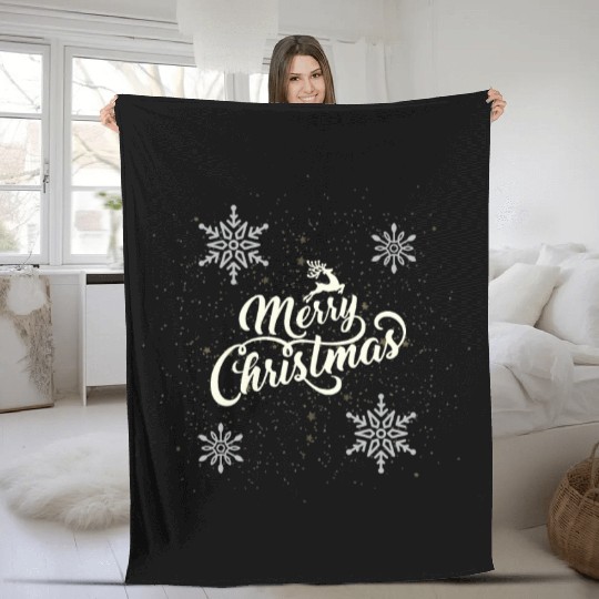 Merry Christmas Fleece Blankets