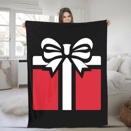 Gift box of joy Fleece Blankets