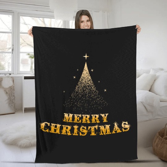 Merry Christmas Fleece Blankets