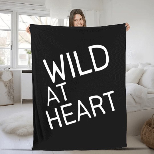 Wild At He Boho Fleece Blankets