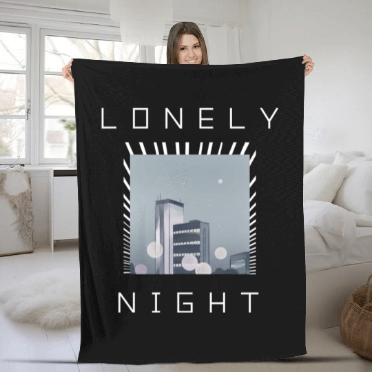 Midnight Vibes Fleece Blankets – Embrace the Night Out