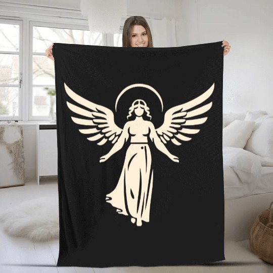 Gabriel Angel Fleece Blankets