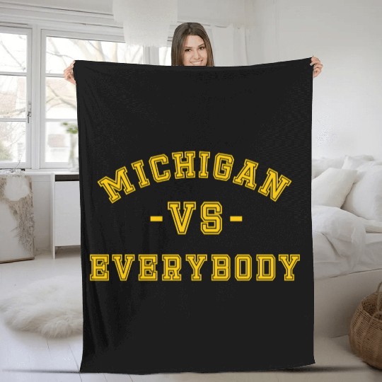 Michigan vs Everyone Everybody, Revenge Tour Fleece Blankets