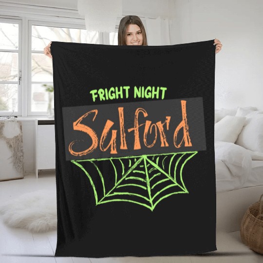 Salford - Fright Night  D83C DF19 D83D DC7B Fleece Blankets
