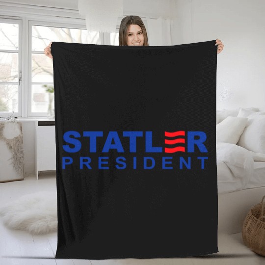Statler and Waldorf For President Fleece Blankets