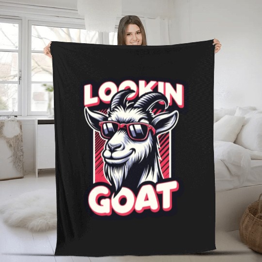 Farm Animal Animal Farmer Goat Lover Fleece Blankets