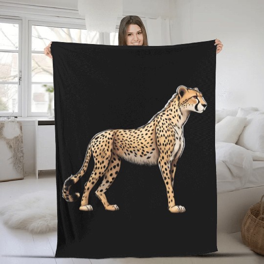 Leopard Fleece Blankets