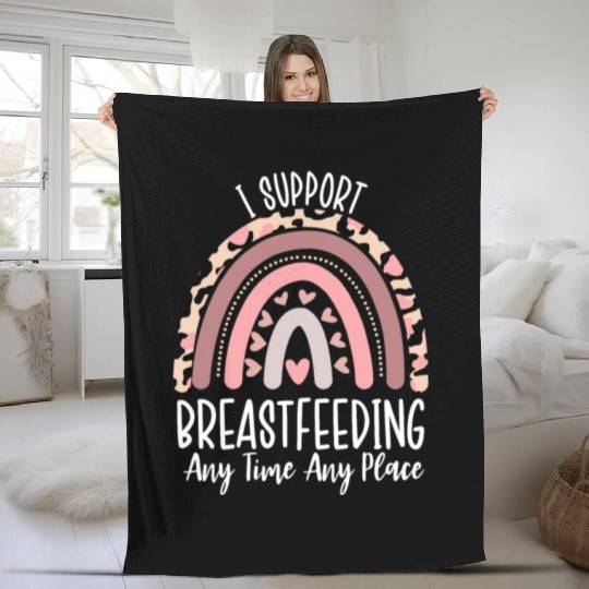 Funny Breastfeeding Lactation Specialist Pumping Fleece Blankets