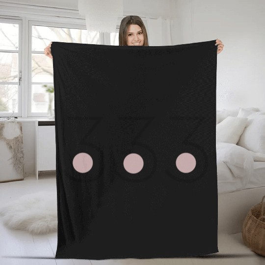 Angel Number 333 Fleece Blankets