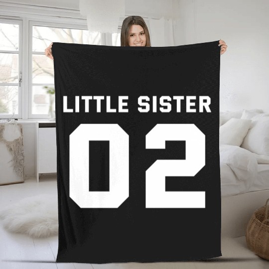 LITTLE SISTER 02 Fleece Blankets
