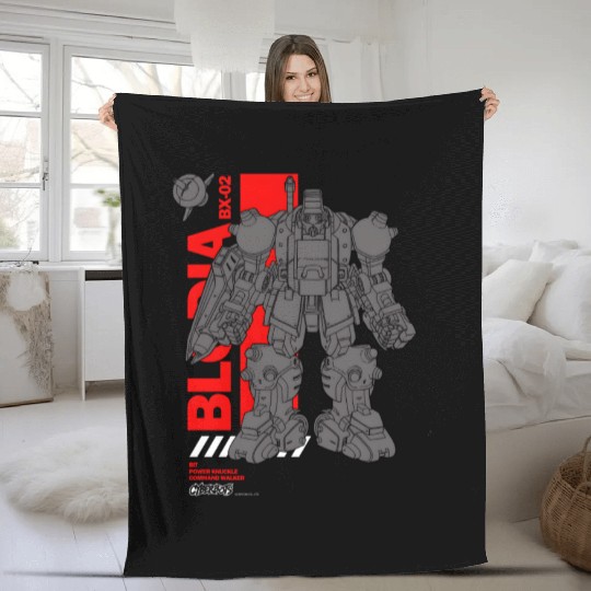 Cyberbots Fleece Blankets