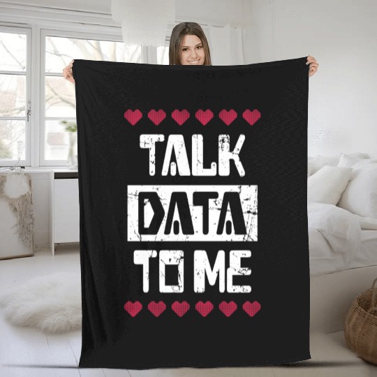 Data Science and Statistics Data Scientist Fleece Blankets