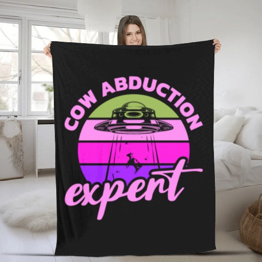 Alien, Aliens, UFO, UAP, Space Unknown Flight Fleece Blankets