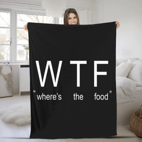 wtf Fleece Blankets