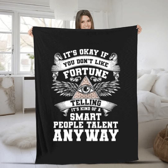 Crystal Ball Future Magic Zodiac Signs Fleece Blankets